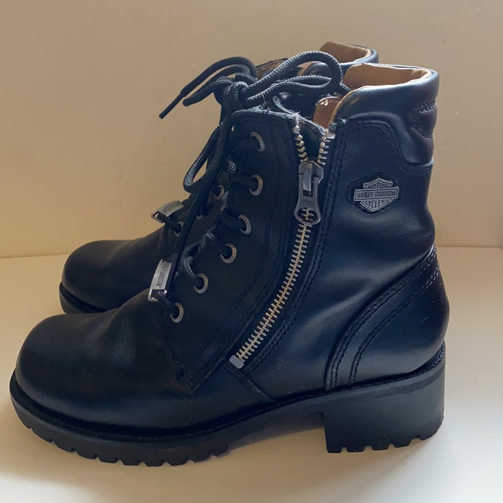 Harley Davidson motorcycle female boots 5